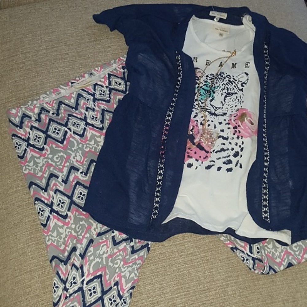 Self Esteem 4-Piece Outfit (NEW) Girls Large